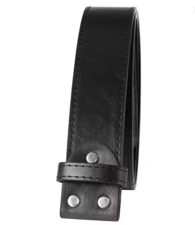 Black Leather Belt